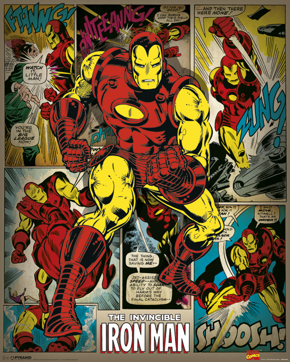 Poster - Marvel - Iron man - 40x50cm • Jean Cadres