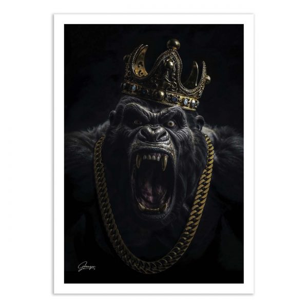 Affiche – A.Granger – Kong the King – 30x40cm