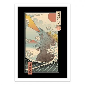 Affiche – Vincent Trinidad – King Kaiju – 30x40cm ou 50x70cm