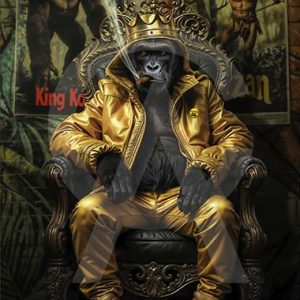 Impression Alu Dibond – A.Granger – Kong the King – 20x28cm