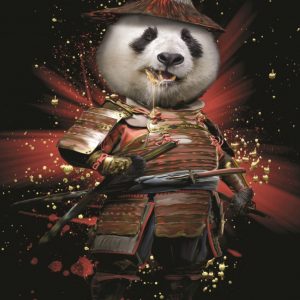 Affiche – Sonia Horais – Panda Black – 30x40cm