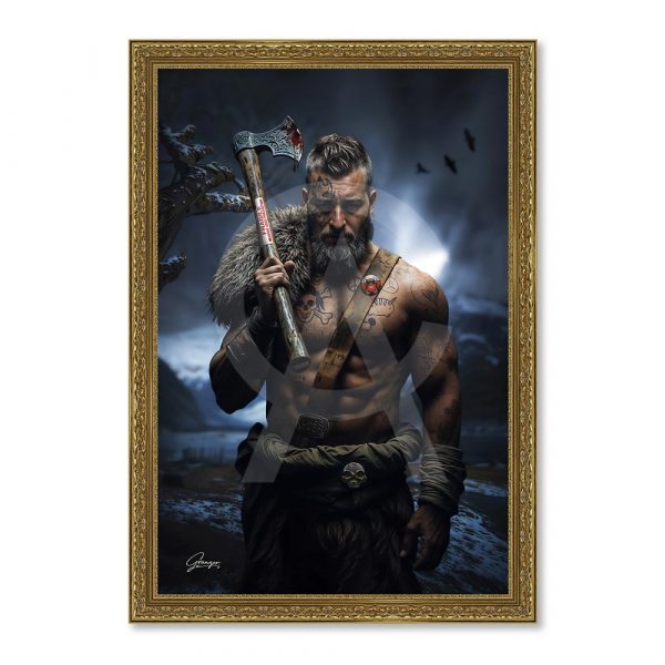 Image encadrée – Alexandre Granger – Made in Viking – 40x60cm