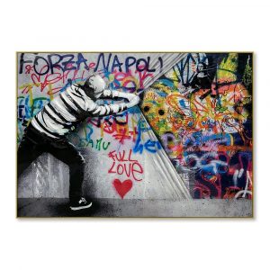 Toile encadrée – Street art 3 – 80x120cm