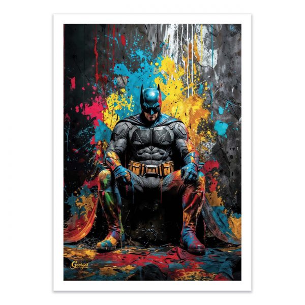 Affiche – Georges – Batman version 2 – 30x40cm