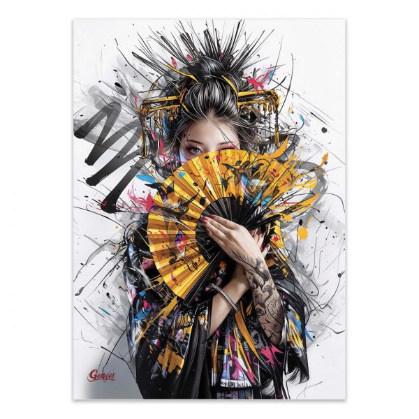 Affiche – Georges – Geisha – 30x40cm ou 50x70cm