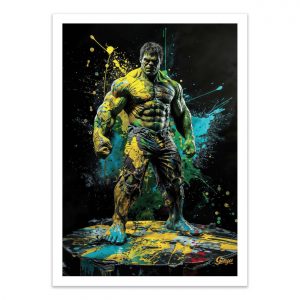 Affiche – Georges – Hulk Version 2 – 30x40cm