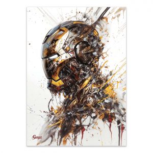 Affiche – Georges – Iron Man – 30x40cm