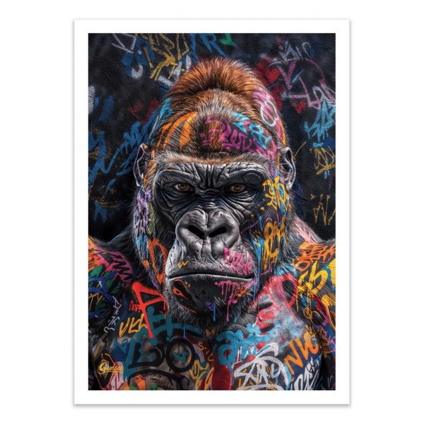 Affiche – Georges – Kong version 2 – 30x40cm