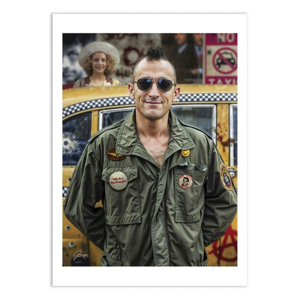 Affiche – Alexandre Granger – Taxi Driver – 30x40cm