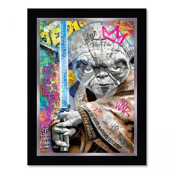 Image encadrée – Romaric – Yoda – 50x70cm