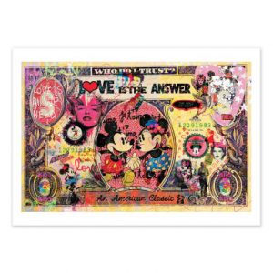 Affiche – Mr Pablo Costa – Love is the answer – 30x40cm