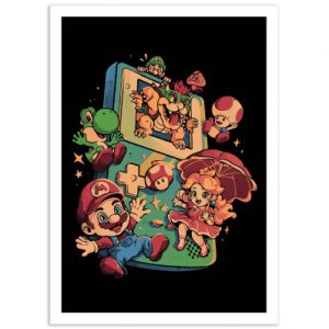 Affiche – EduEly – Plumber Game – 30x40cm