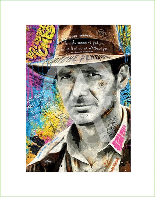 Impression Alu Dibond – Romaric – Harrison Ford – 20x28cm