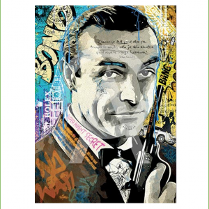 Impression Alu Dibond – Romaric – James Bond – 20x28cm