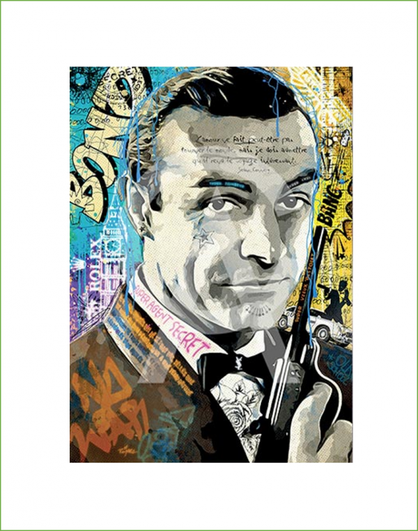 Impression Alu Dibond – Romaric – James Bond – 20x28cm