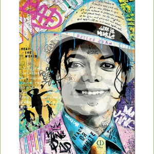 Impression Alu Dibond – Romaric – Michael Jackson – 20x28cm