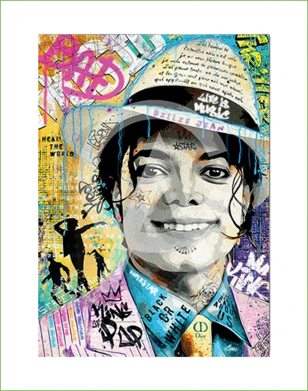 Impression Alu Dibond – Romaric – Michael Jackson – 20x28cm