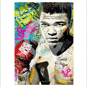 Impression Alu Dibond – Romaric – Mohamed Ali – 20x28cm