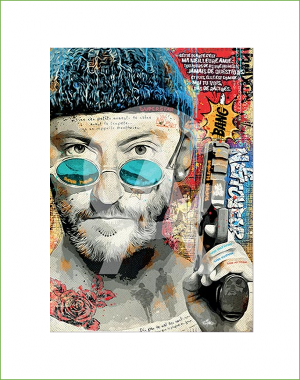 Impression Alu Dibond – Romaric – Jean Reno – 20x28cm